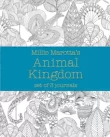 Millie Marotta's Animal Kingdom - journal set : 3 notebooks
