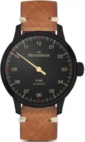 MeisterSinger Watch N. 03 Blackline