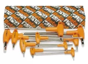Beta Tools 96T/AS8 8pc Offset Hex Key Wrench High-Torque Handle Set 000960682