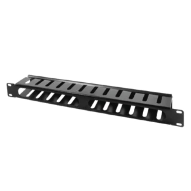 LogiLink ORCC01B cable organizer Cable tray Black