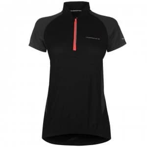 Muddyfox Cycling Short Sleeve Jersey Ladies - Black/Pink