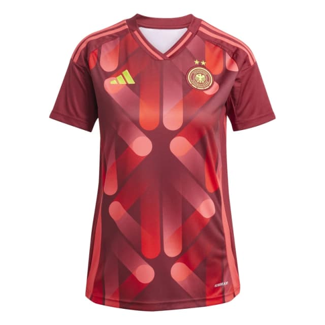 adidas Germany Away Shirt 2025 Womens Burgundy female 8 (XS)
