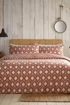 Diamond Print Duvet Cover Set