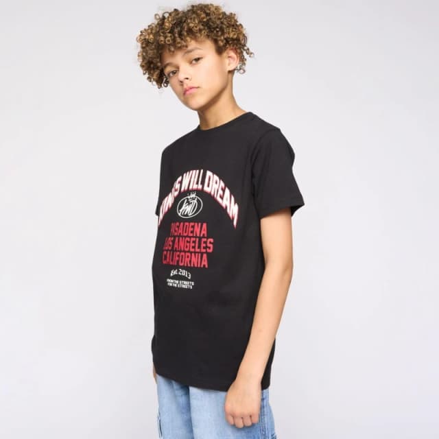 Kings Will Dream Pasadena T-Shirt Black male 7-8