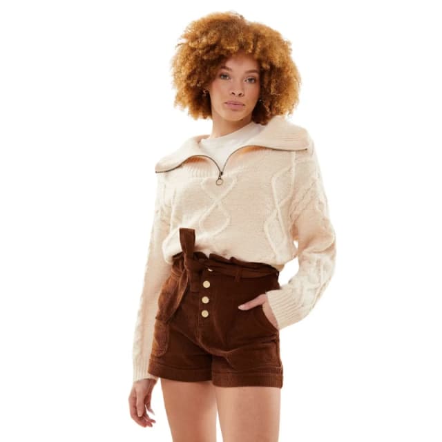 La Petite Etoile Womens shorts La Petite Etoile Aldo Marron Female 38