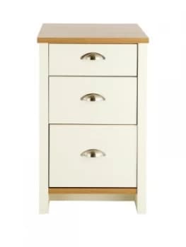 Consort Tivoli Ready Assembled 3-Drawer Graduated Bedside Chest