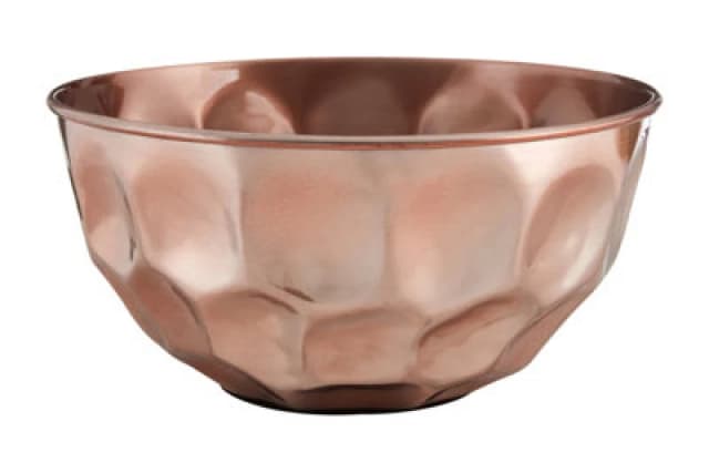 Premier Housewares Ravi Bowl With Copper Finish Gold