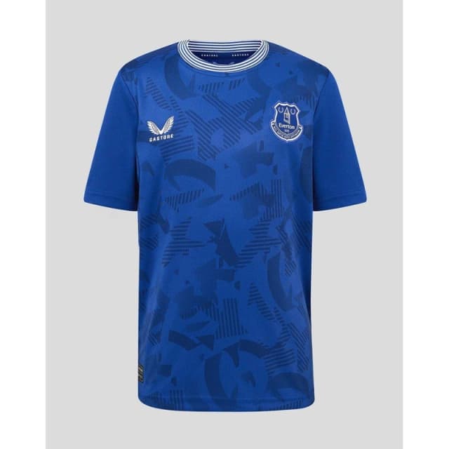 Castore Everton Home Shirt 2024 2025 Juniors - Blue Blue 7 - 8 Years