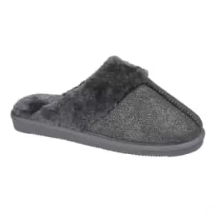 Sleepers Womens/Ladies Juliet Sparkle Slippers (3 UK) (Black)