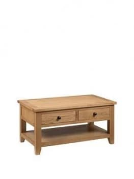 Julian Bowen Astoria 2 Drawer Storage Coffee Table