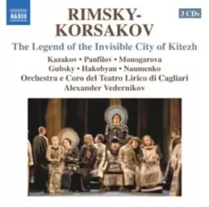 Nikolai Rimsky-Korsakov - Rimsky-Korsakov: The Legend of the Invisible City of Kitezh CD Album - Used
