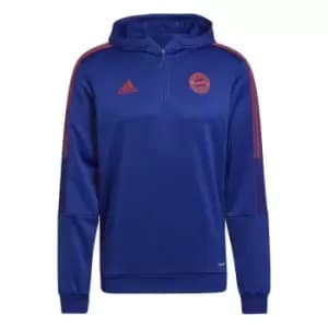 adidas FC Bayern Munich Track Hoodie Mens - Blue