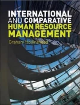International and Comparative Human Resource Management by Graham Hollinshead Paperback