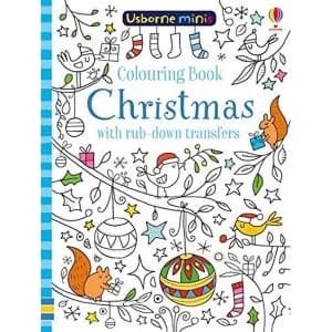 Colouring Book Christmas with Rub-Down Transfers Paperback / softback 2018