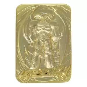 Yu-Gi-Oh! Replica Card Summoned Skull (gold plated)