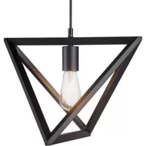 Armonia Pendant LED Light Modern Hanging Ceiling Lighting VN-L00037-UK - Black/Rose Gold - Teamson Home