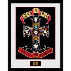 Guns N Roses Appetite Framed Collector Print