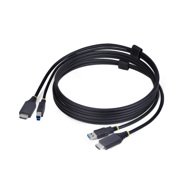 StarTech.com StarTech.com 6ft (1.8m) HDMI and USB 5Gbps KVM Cable, 4K 60Hz, HDMI 2.0 and USB Combo Cable for KVM Switches HU1226-KVM-CABLE