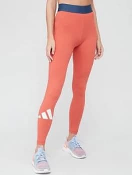 Adidas Alphaskin Adilife Leggings - Red