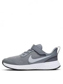 Nike Revolution 5 Childrens Trainer - Grey White