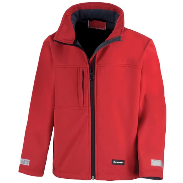 Result Waterproof Classic Softshell 3 Layer Jacket in Red Size: Small Red Unisex S