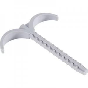 Cable mount brickwork plug fit halogen free silicone free UV proof Light grey 743130 743130