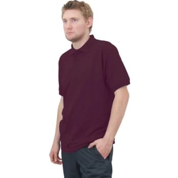 Tuffsafe - Firenze 65/35 XL Burgundy Polo Shirt
