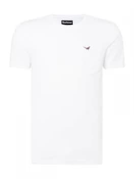 Mens Barbour 1894 Preston pocket t shirt White