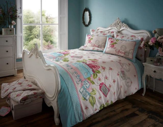 Smart Living Smart Living Polycotton Printed Free Spirit Duvet Cover with Pillowcase Set Size: Single Multi Single Unisex 5051346093930