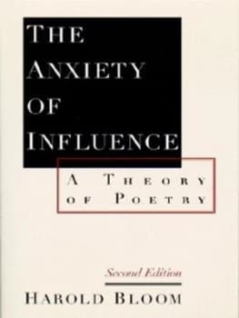 The Anxiety of Influence by Harold Bloom Paperback