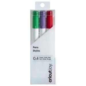 Cricut Joy Fine Point Pen Set Red, Green, Violet Set of 3