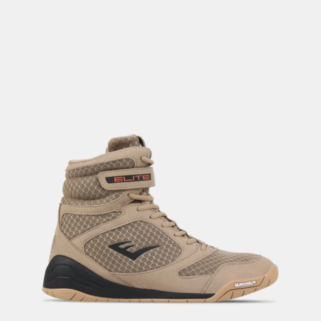 Everlast Pro Elite Boxing Boots Mens Beige male 7 (41)