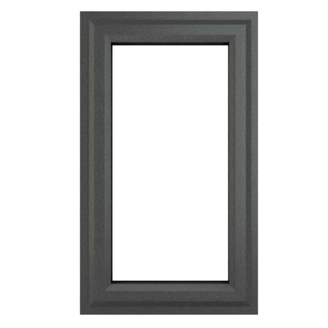Crystal Triple Glazed Window Grey/White Lh 610 X 965Mm Clear 4GRYWHTG610965