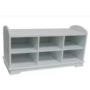 Hallway / Bedroom Shoe Storage Bench - White - White - Watsons