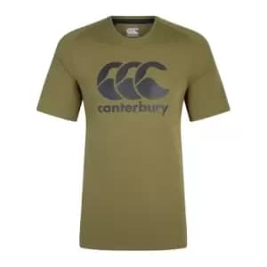 Canterbury Large Logo T-Shirt Mens - Green