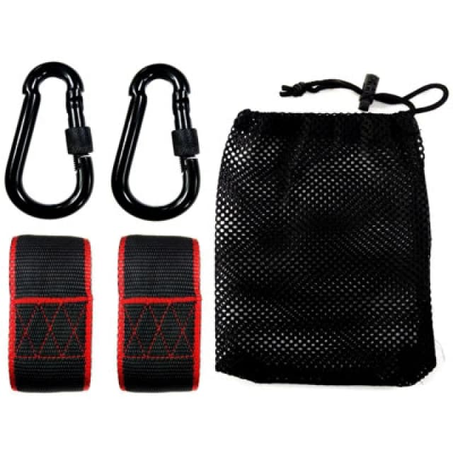 Gr8 Garden Swing Hammock Tree Hanging Kit Rope Strap Hook Carabiner Garden Camping Fittings