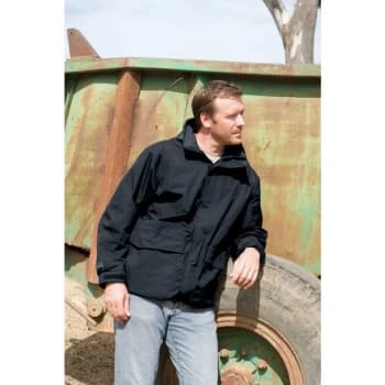 TRA122 Benson II Mens Black 3-in-1 Jacket - Large