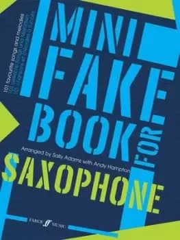 Mini Fake Book For Saxophone by Sally Adams