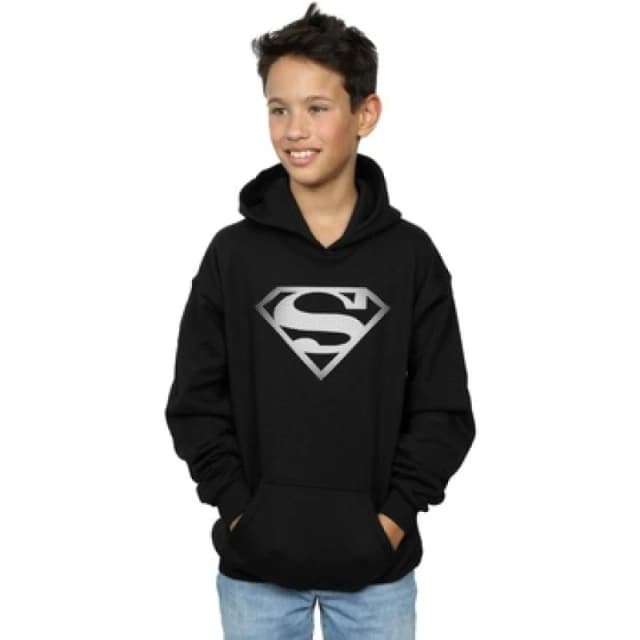 DC Comics Superman Spot Logo Hoodie Black male