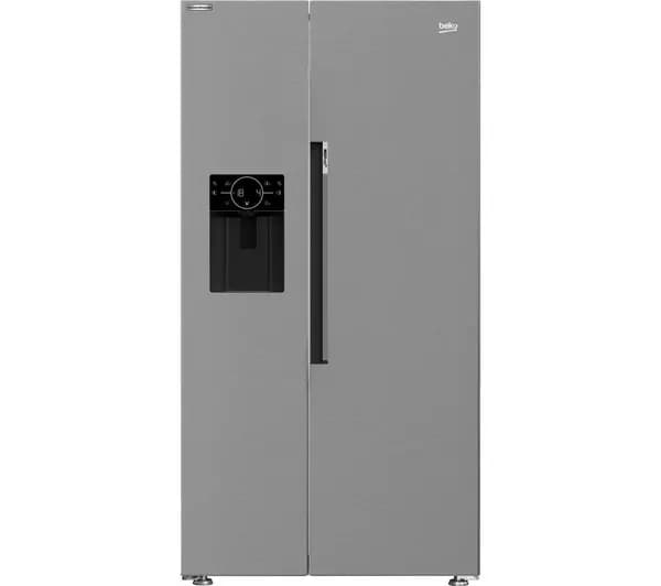 Beko HarvestFresh ASP342VPS 571L Frost Free American Style Fridge Freezer