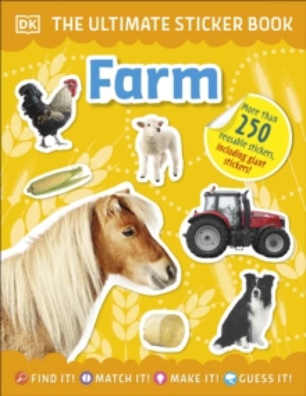 Ultimate Sticker Book Farm Paperback / softback