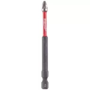 Milwaukee Shockwave Impact Duty Pozi Screwdriver Bits PZ1 90mm Pack of 1
