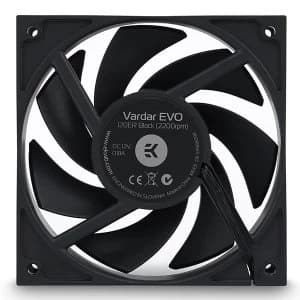 EK Water Blocks EK-Vardar EVO 120ER Black BB (500-2200rpm) Fan - 120mm