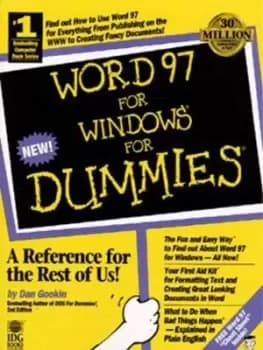 Word 9.7" for Windows for dummies by Dan Gookin
