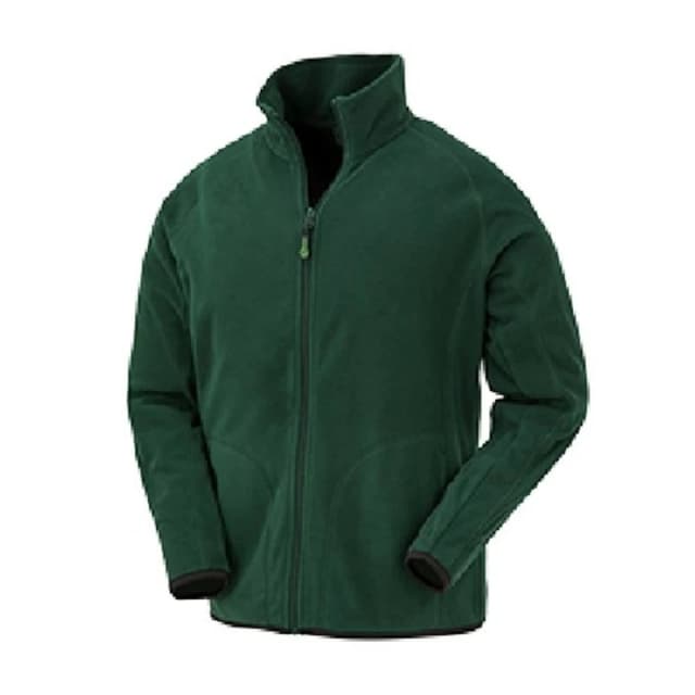 Result Result Men Microfleece Jacket in Green Size: X-Small Green XS Male 5063238613621