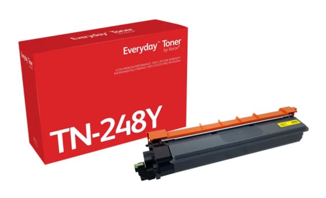 Xerox Everyday Yellow Toner by Xerox compatible with Brother TN248Y, Standard capacity 006R04874