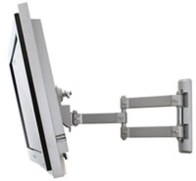 B-Tech LCD Articulating wall mount Silver