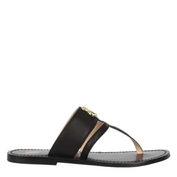 Biba Flat Sandals - Black