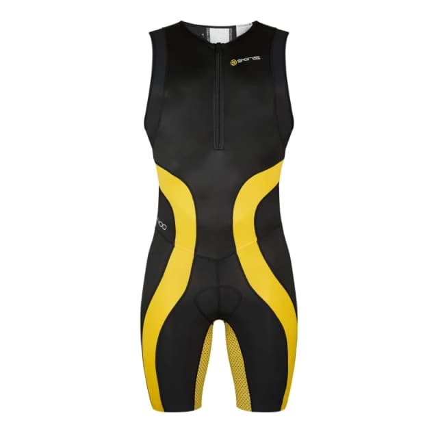 Skins Tri Unitard Mens Black male X Small
