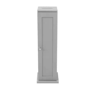 Rimini Grey Toilet Roll Cabinet Grey